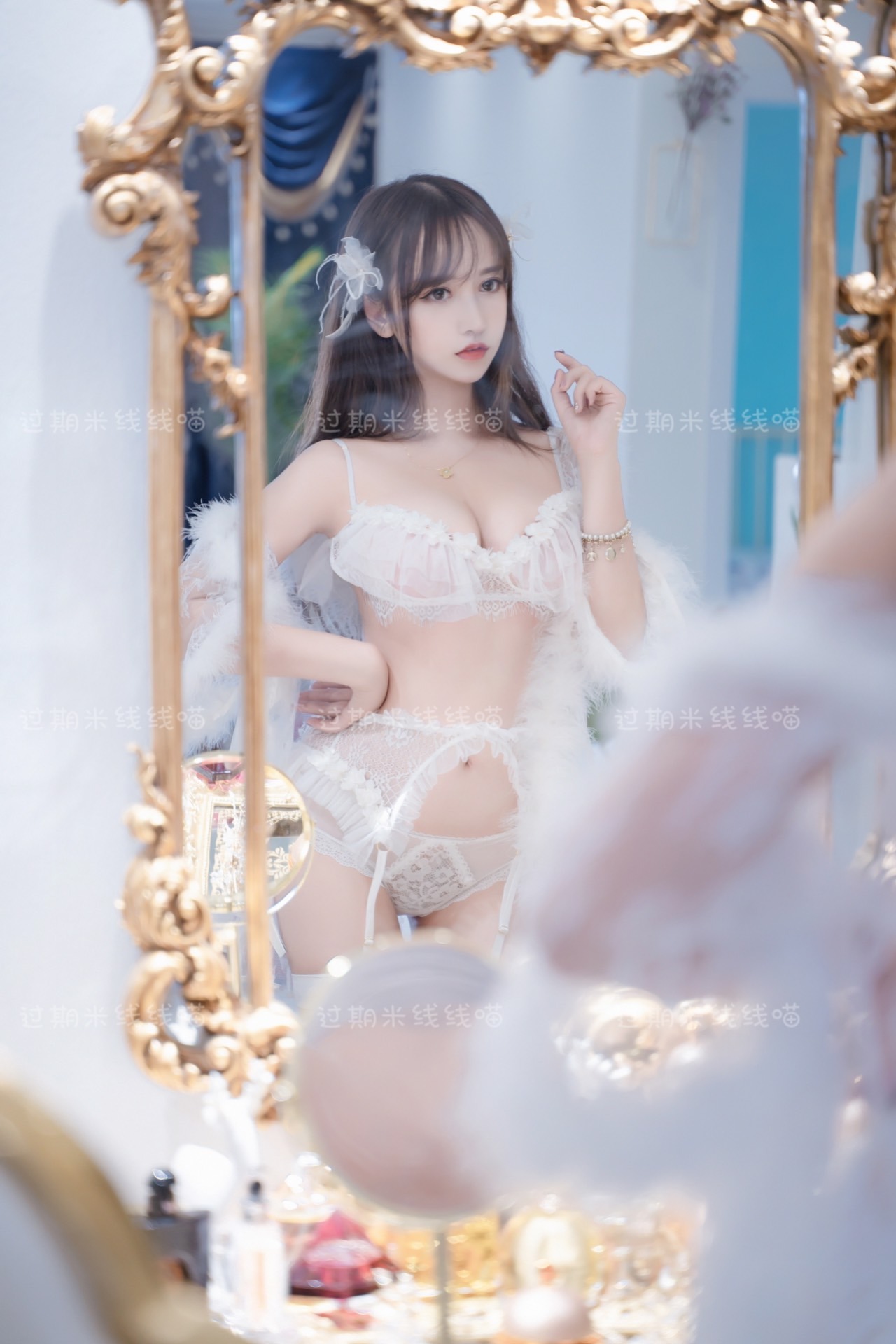 过期米线线喵 - NO.058 天使 [44P]-XikXak